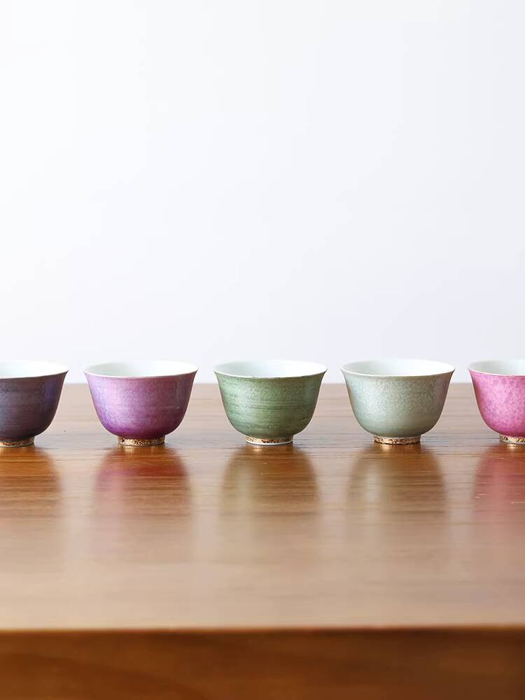 Japanese Tea - Japanese Imported Kutani Ware Handmade Glaze