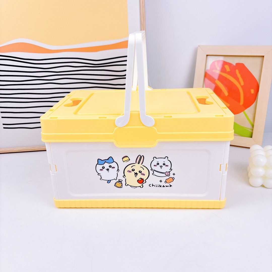 Japanese Snacks - Cartoon Chikawa Outdoor Portable Fruit Basket