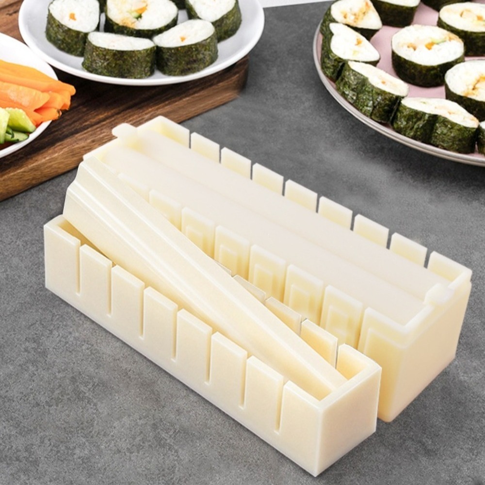 Sushi Making Kit - 1 Set HIPS Plastic Sushi Maker