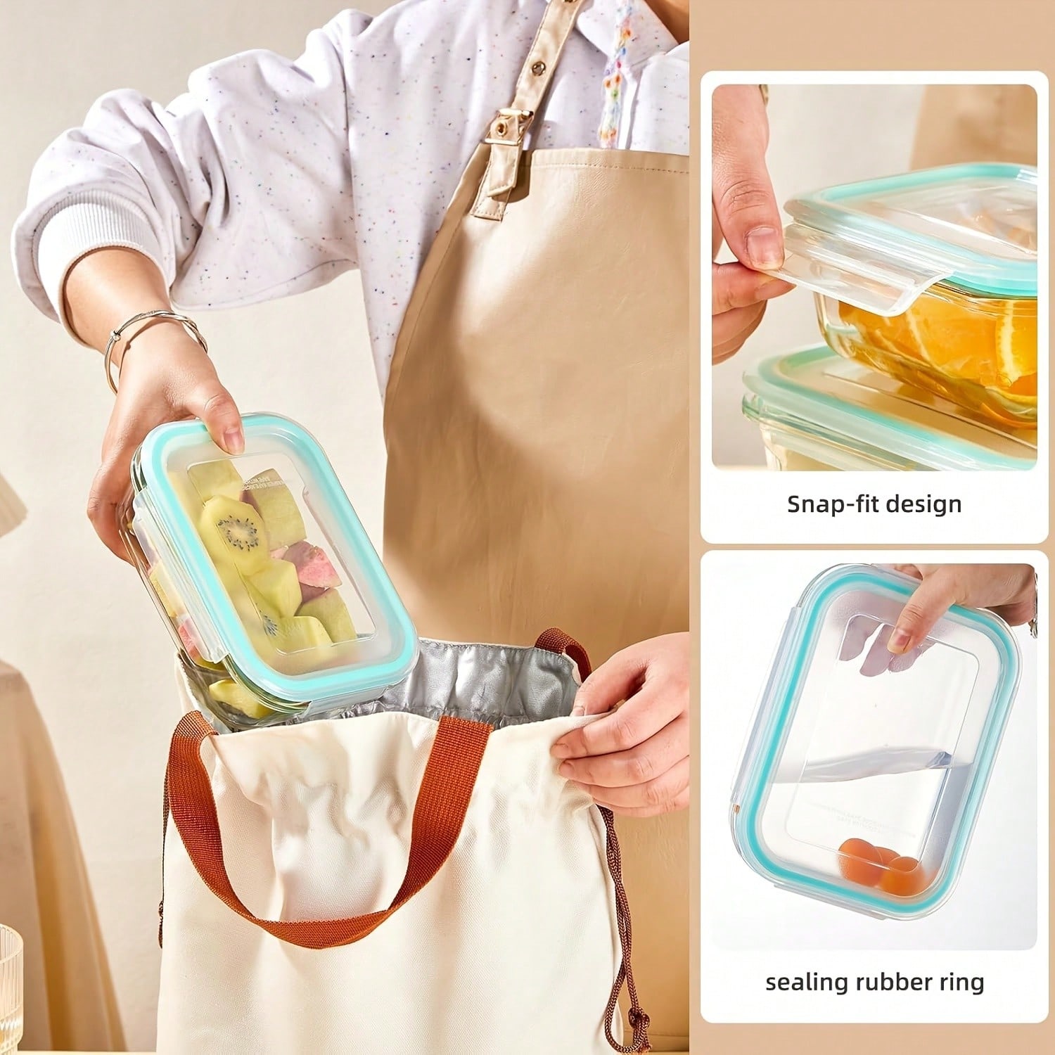 20pcs Sealed Glass Food Storag - Bento Box 评论和价格