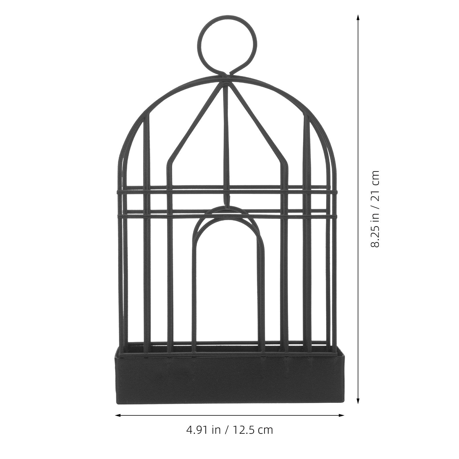 Black Retro Iron Birdcage Coil - Incense Holder 评论和价格