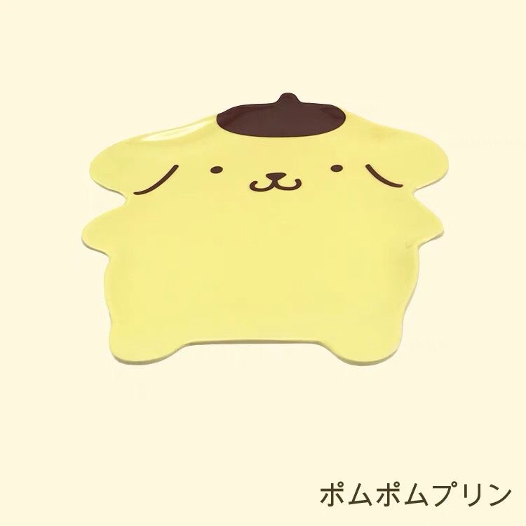 Kawaii Pompompurin Shaped Plat - Japanese Snacks 评论和价格
