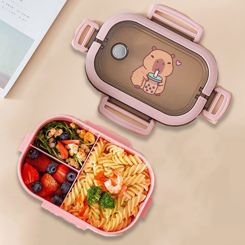 Capybara Bento Lunch Box Anime - Bento Box 评论和价格