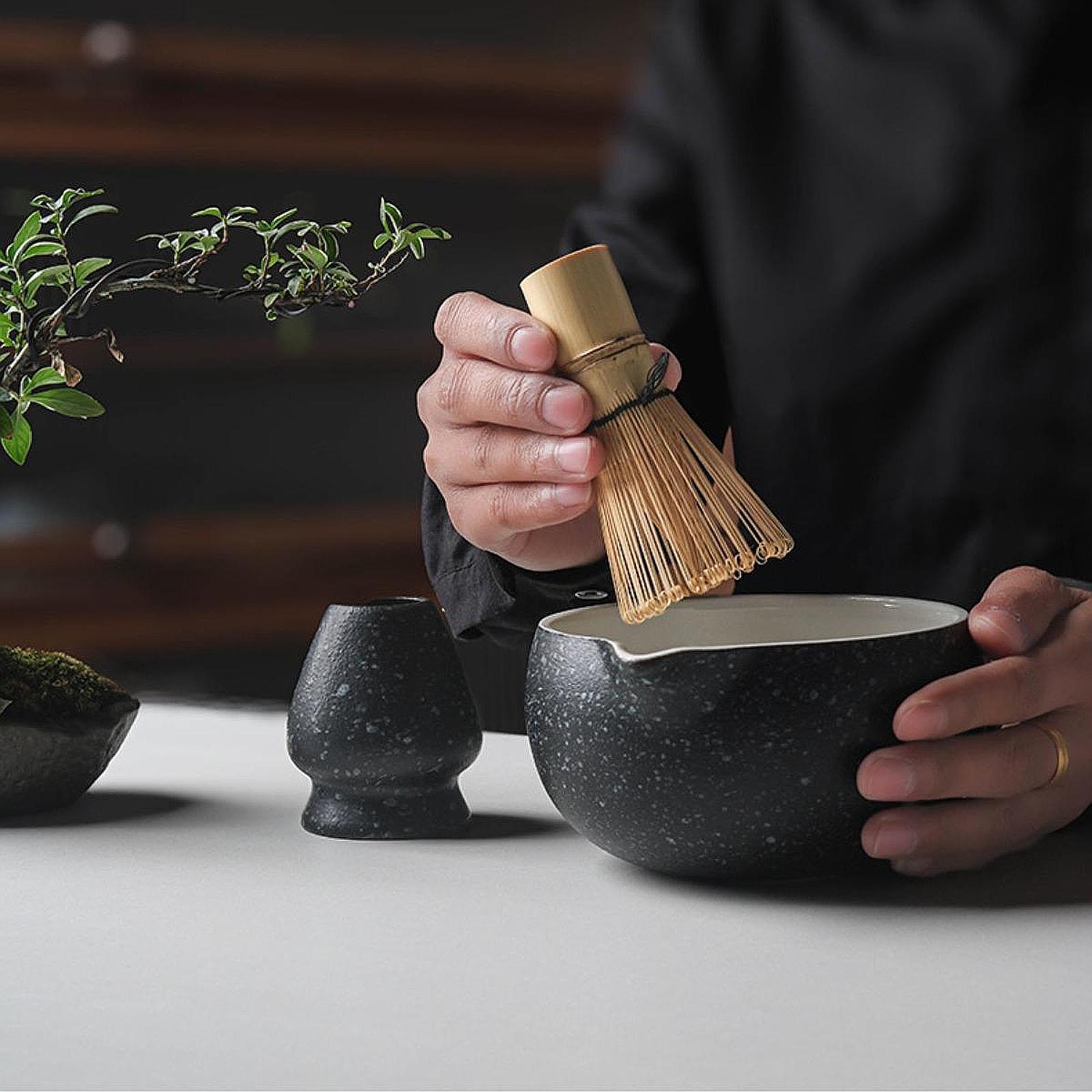 Handmade Ceramic Matcha Bowl C - Japanese Tea 评论和价格