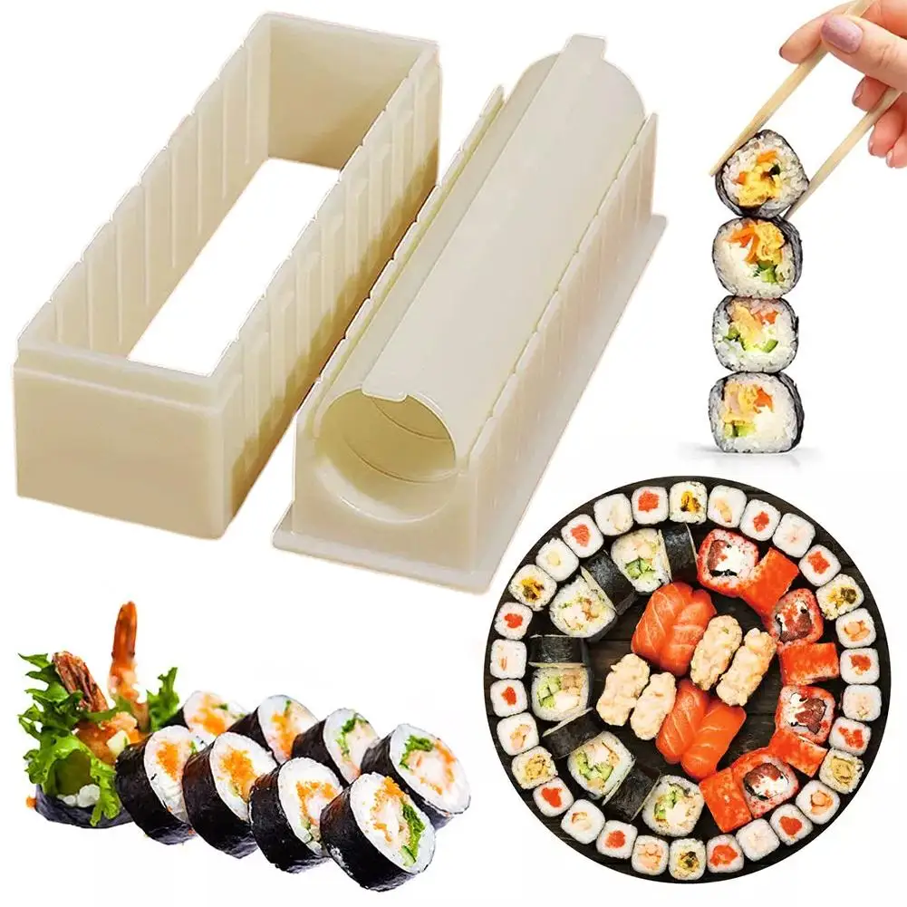 Reusable Plastic Sushi Maker E - Sushi Making Kit 评论和价格
