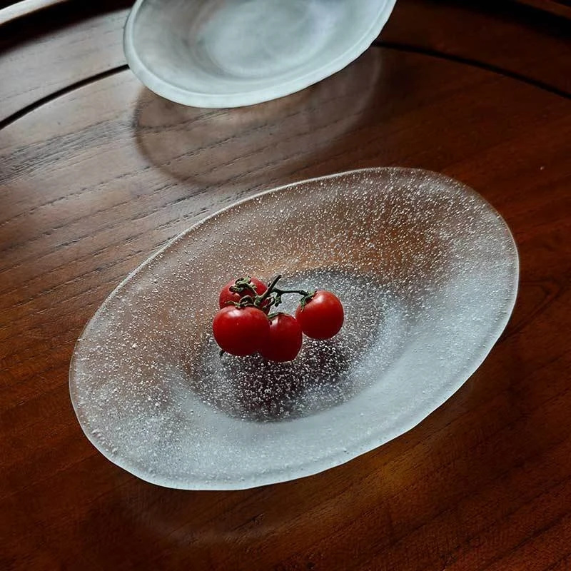 Japanese Bubble Glass Oval Des - Japanese Snacks 评论和价格