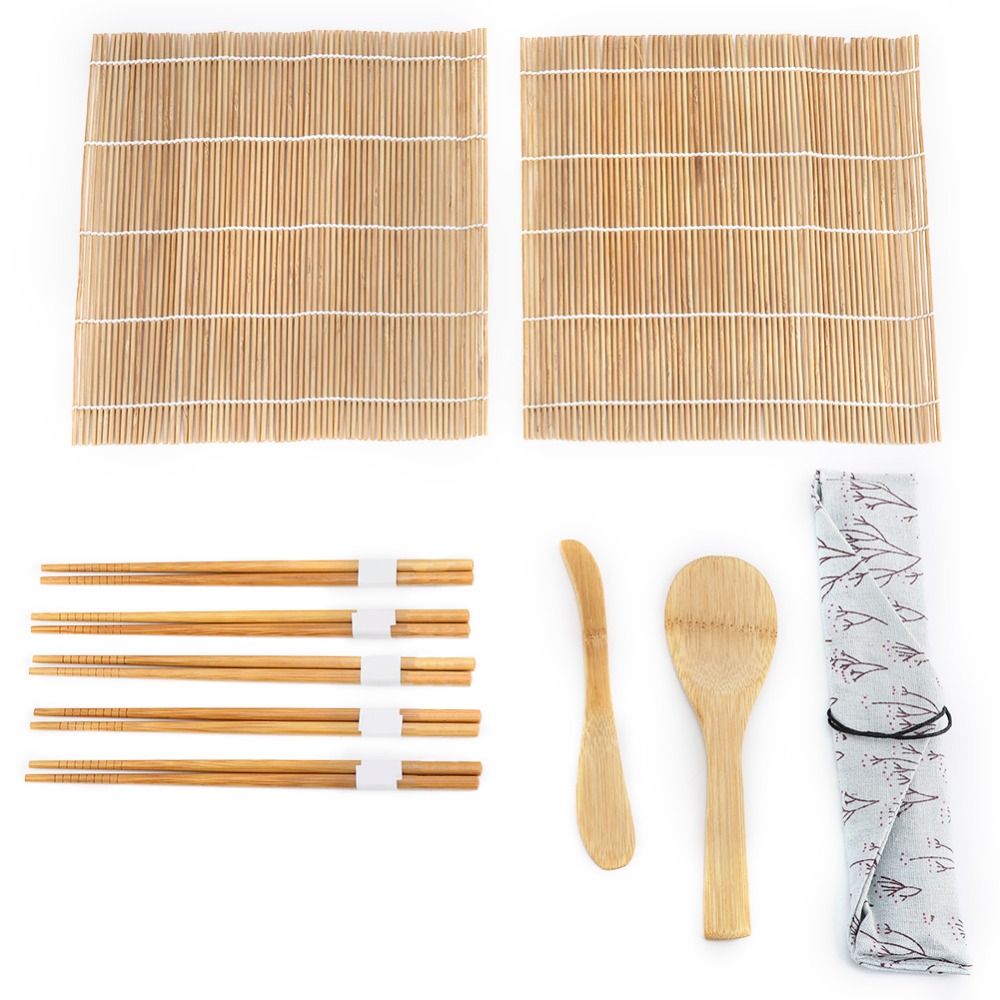 Portable Wood Sushi Making Kit - Sushi Making Kit 评论和价格