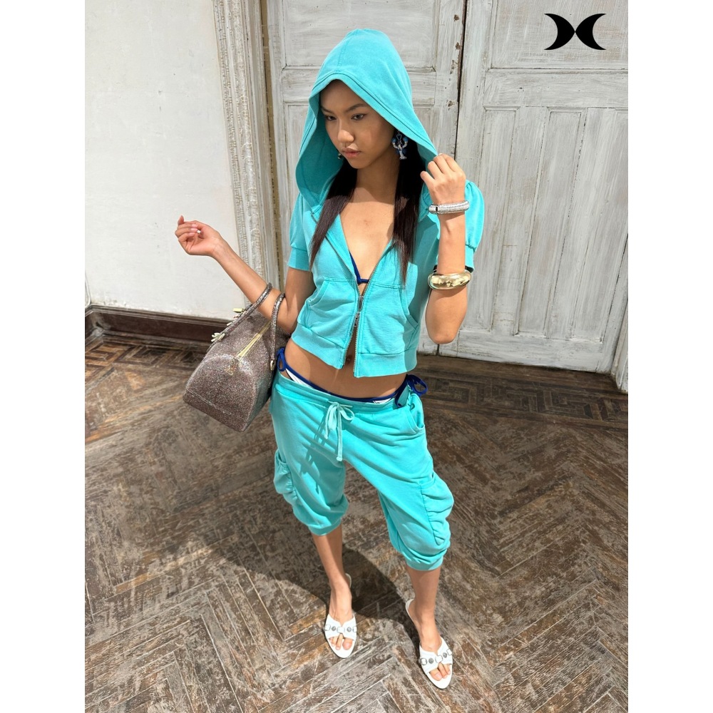 Y2K Women Matching Tracksuit 2 - Matcha 评论和价格